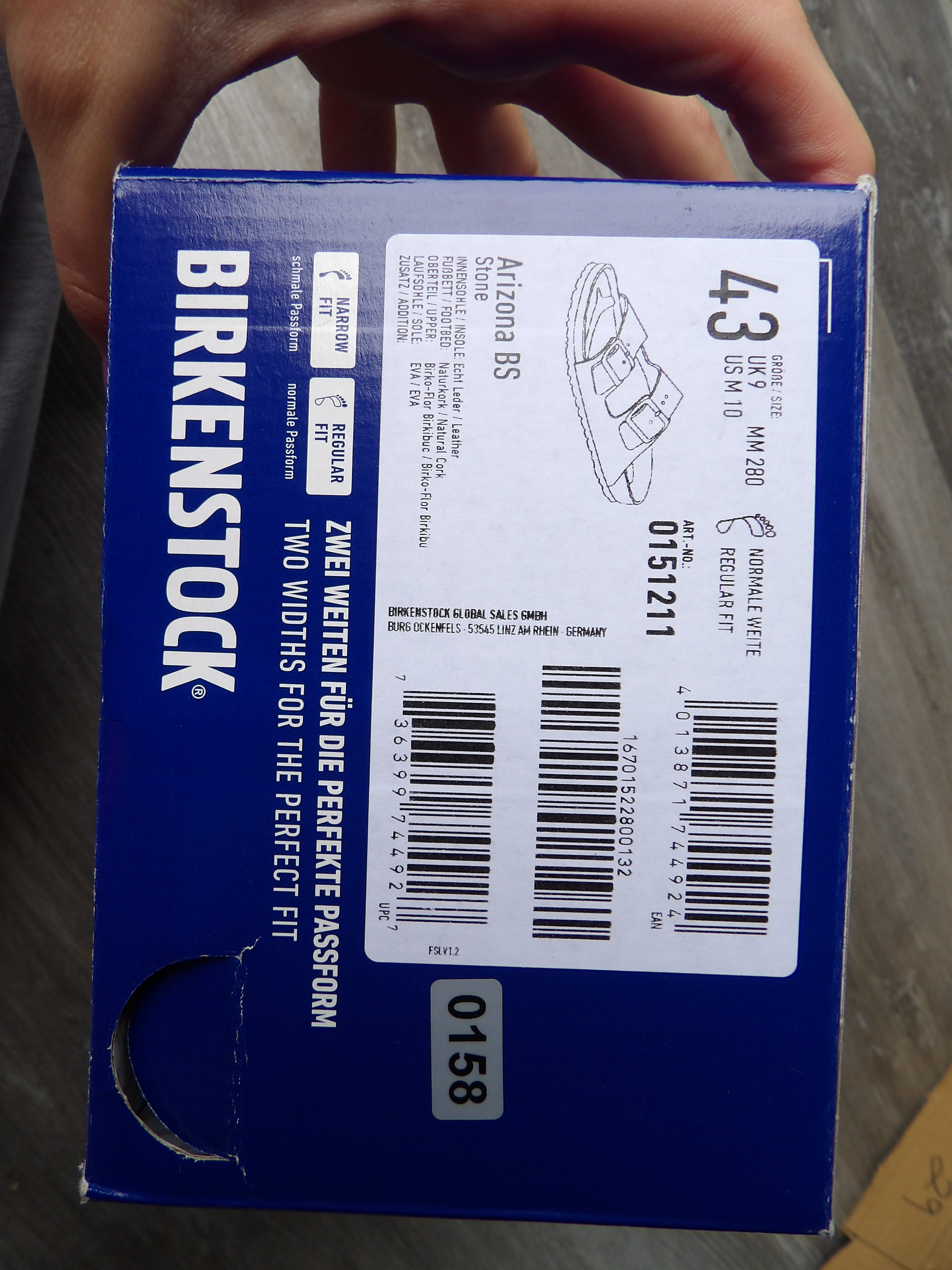 Birkenstock Arizona - (Size EU 43)