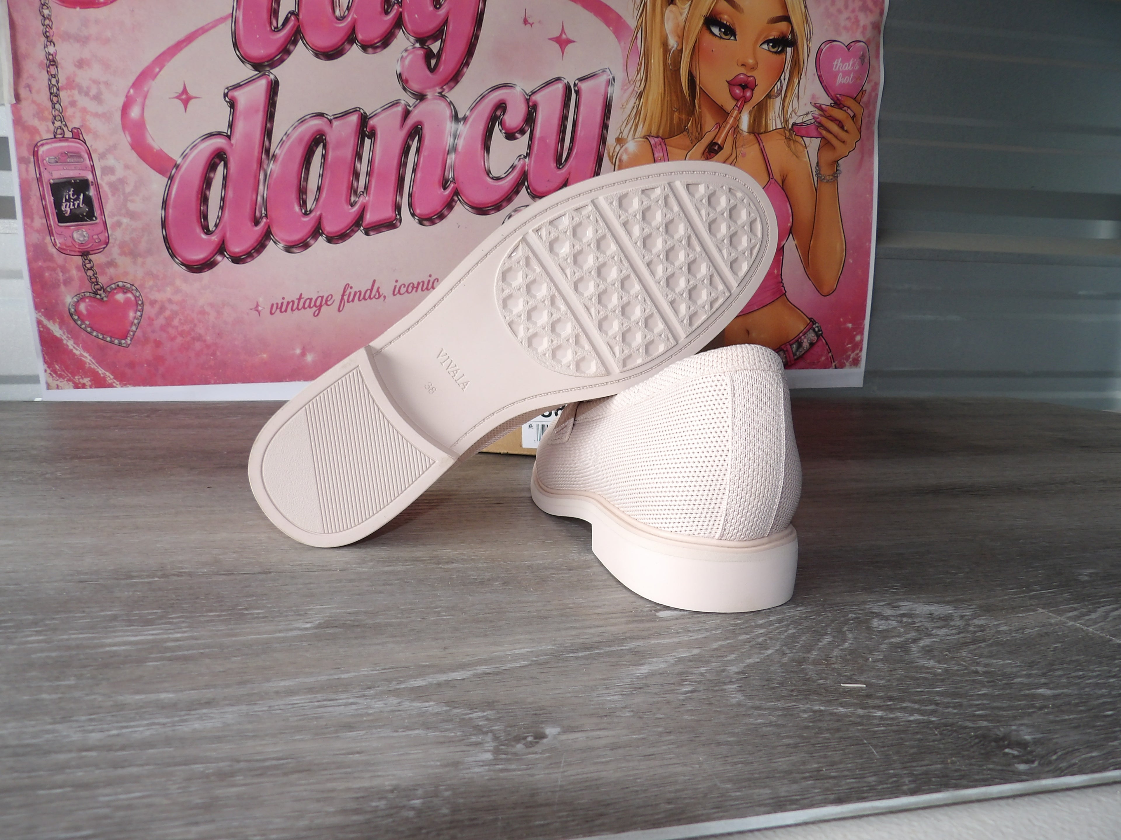 VIVAIA Liana Ballet Flat – Ballet Blush (Size 7/7.5)