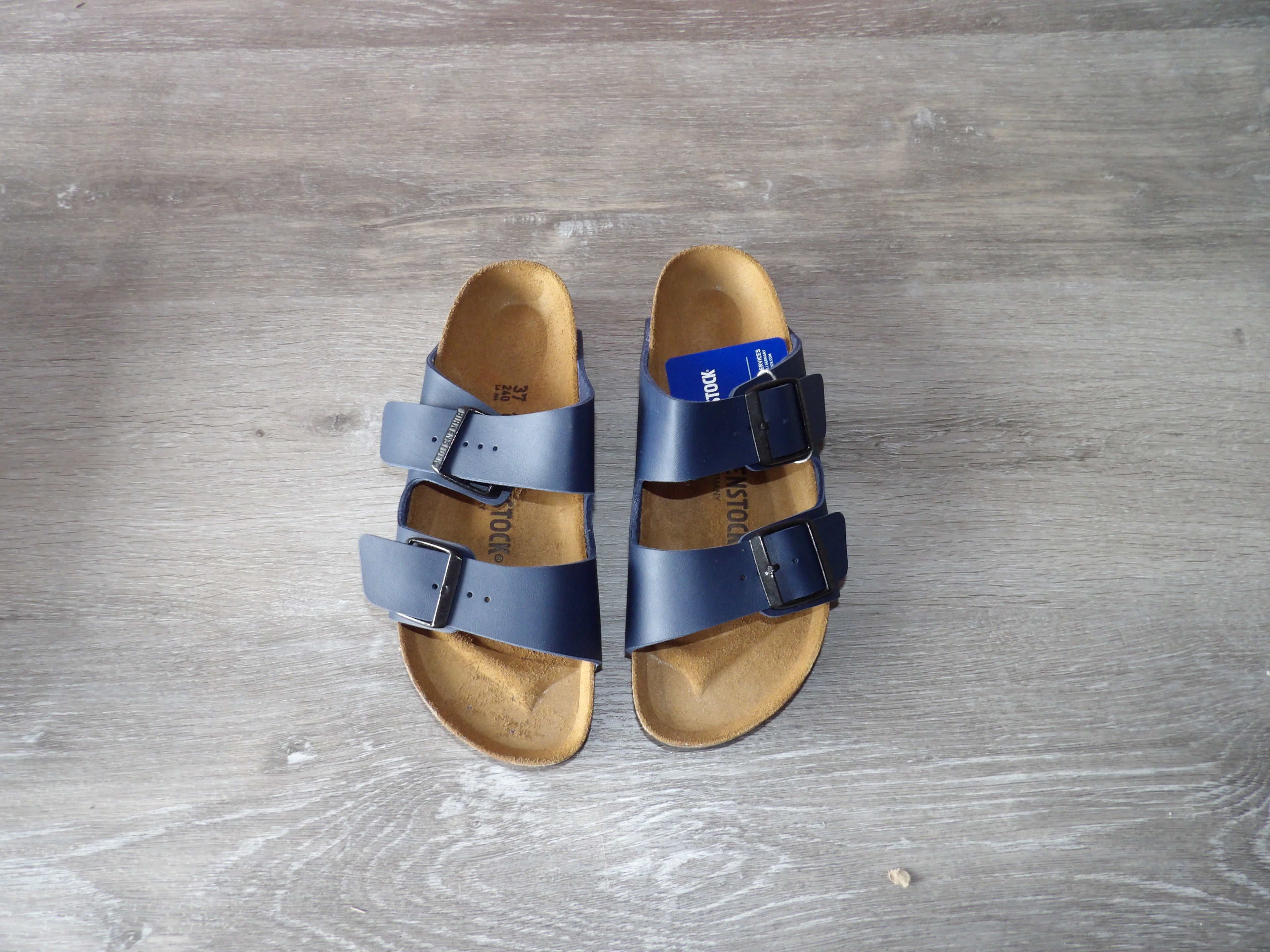 Birkenstock Arizona Sandals – Blue (Size EU 37)