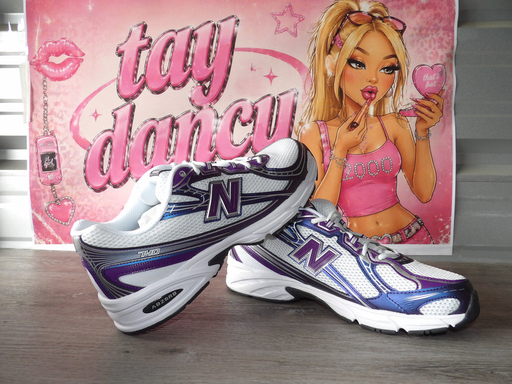 New Balance 740 Purple/White Sneaker – Purple/White (Size M 13, W 14.5)
