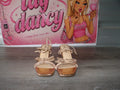 Dream Paris Chunky Heel Sandal – Beige (Size EU 7.5)