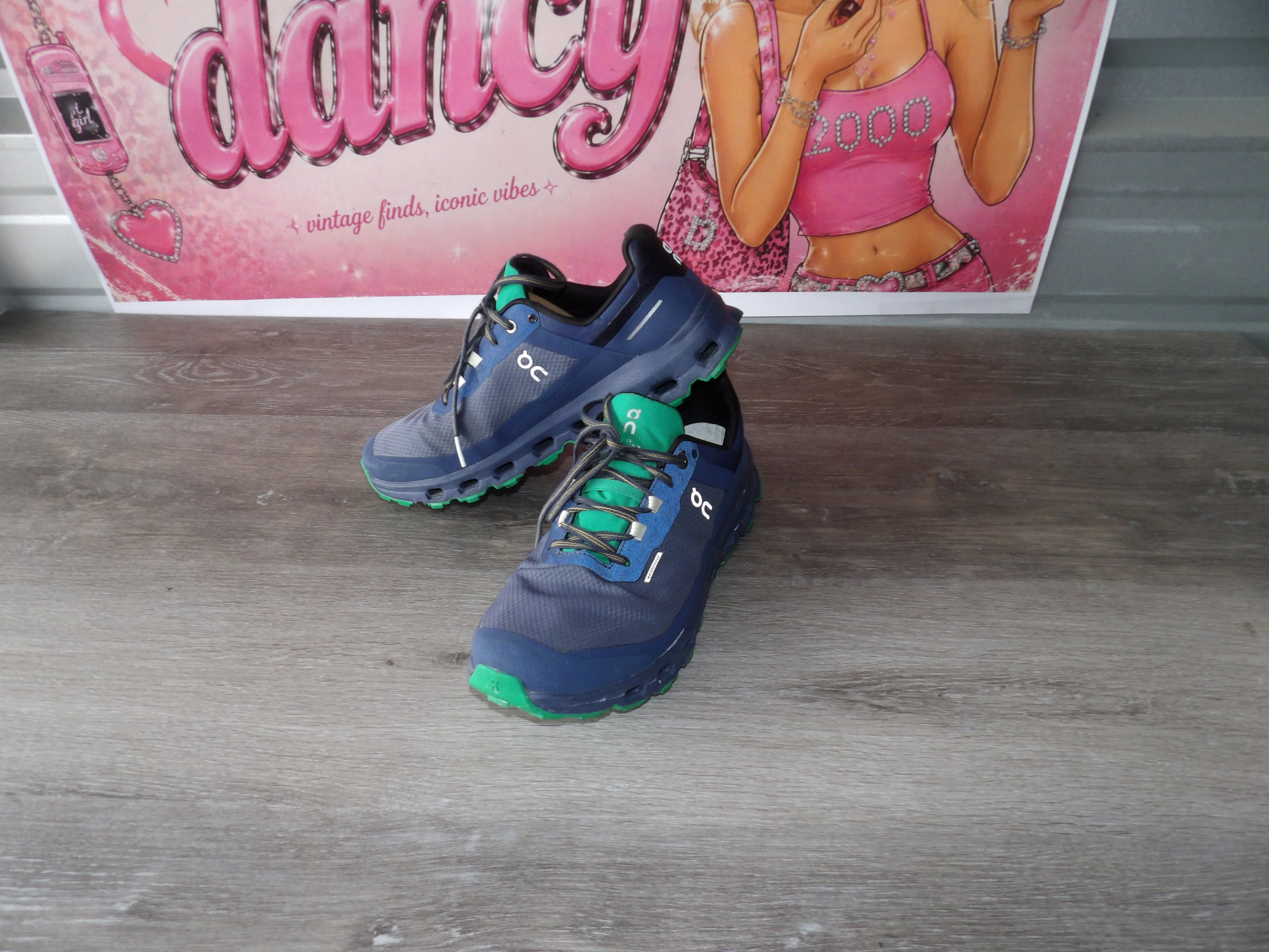 OnCloud Cloudnova Athletic Sneakers – Navy/Teal (Size US Women's 8)
