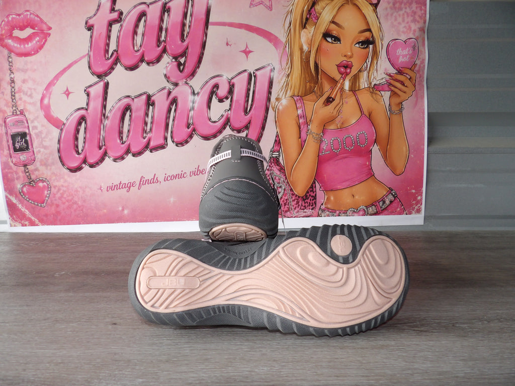 JBU Jambu Tahoe Water Ready Womens Shoes – Grey/Petal Pink (Size US 9.5)