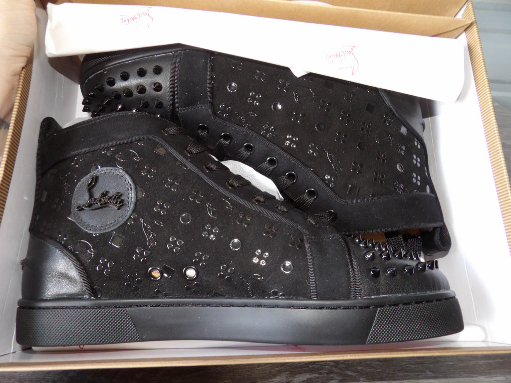 Christian Louboutin Louis Orlato Flat Sneaker – Black (Size EU 41)