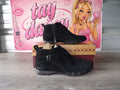 Skechers Bikers Lite Suede Side-Zip Booties – Black (Size Women's 9.5)