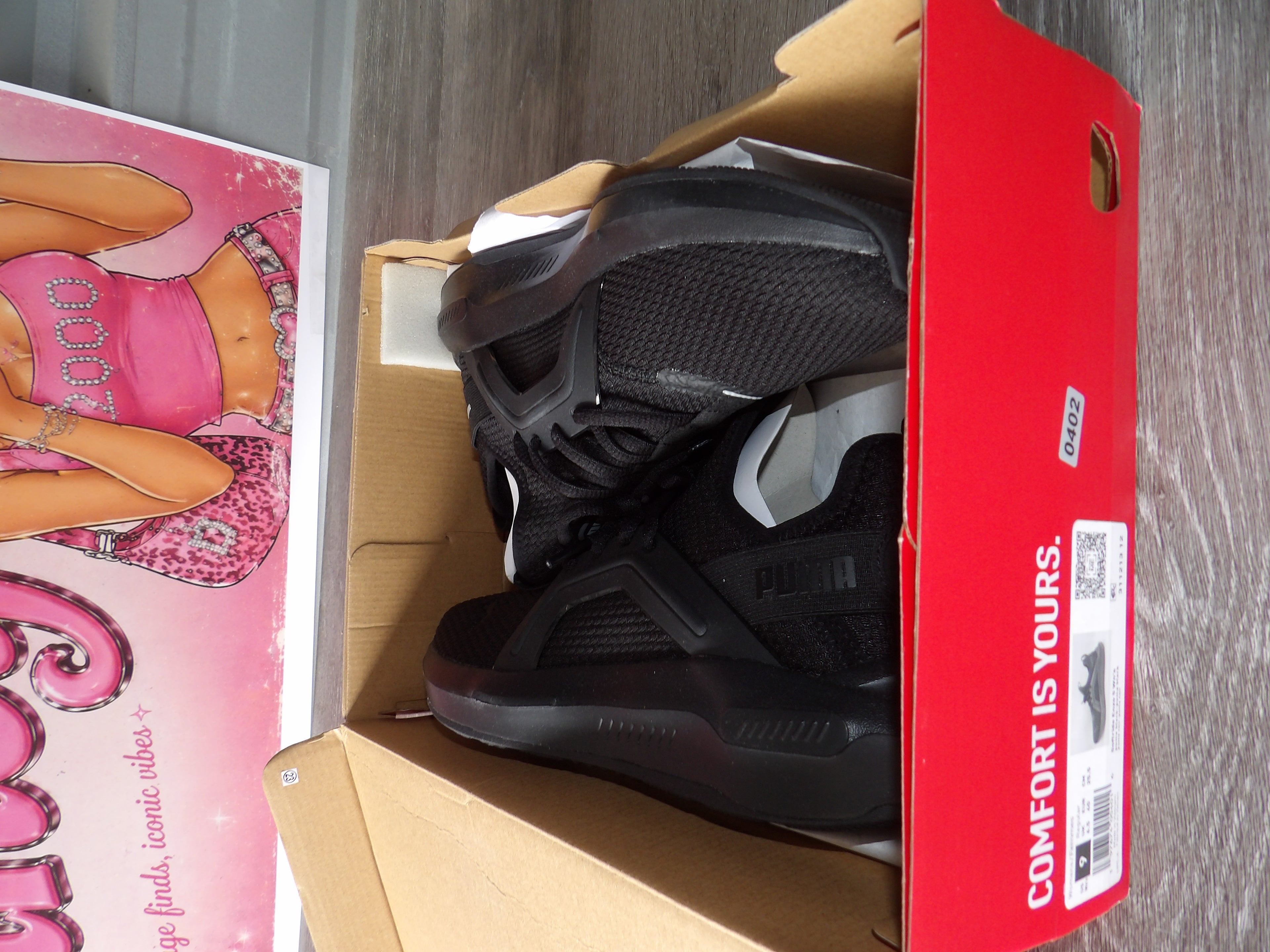 PUMA Softride Enzo 5 Women's – Black (Size US 9)