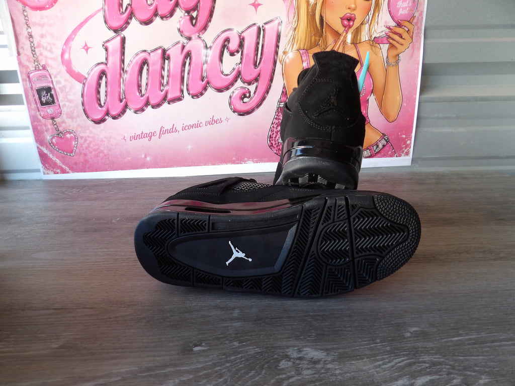 Nike Air Jordan 4 Retro 4 SE – Black/Black (Size US 10)