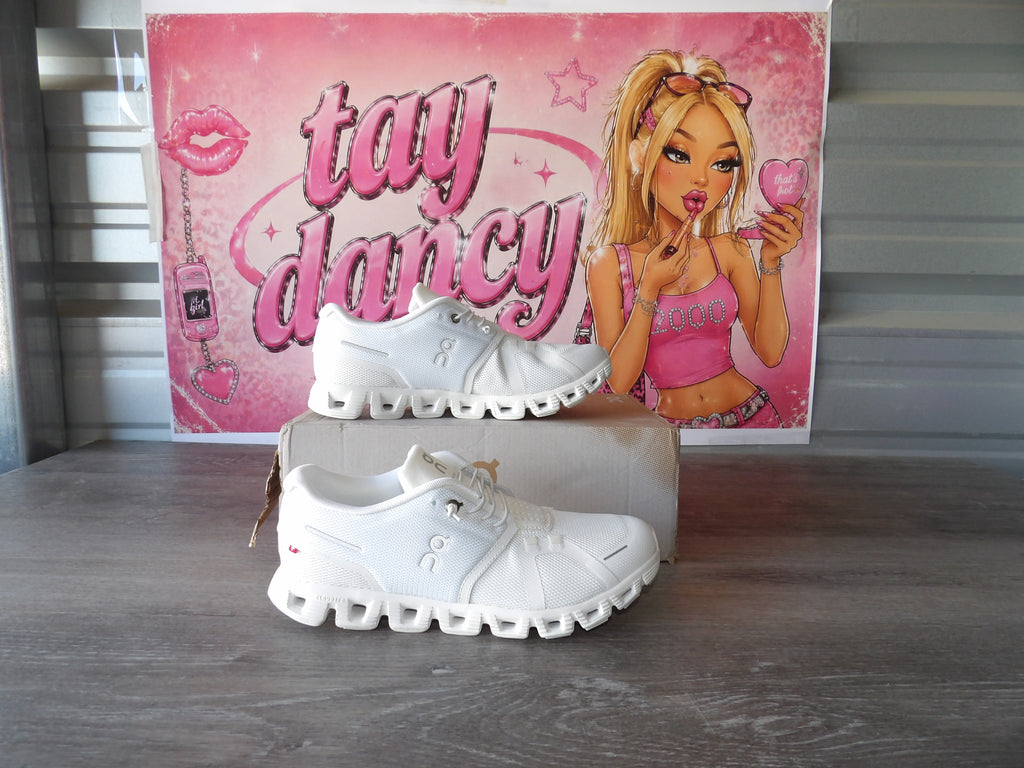 OnCloud Cloud 5 – All White (Size US 8.5)