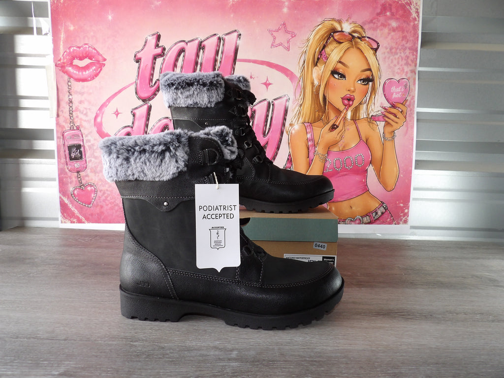 JBU Antonio Waterprood Ankle Boots – Black (Size US 11)