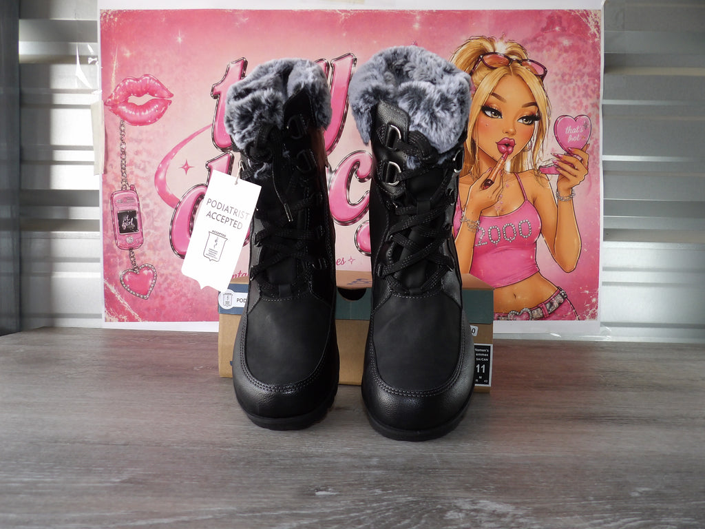 JBU Antonio Waterprood Ankle Boots – Black (Size US 11)
