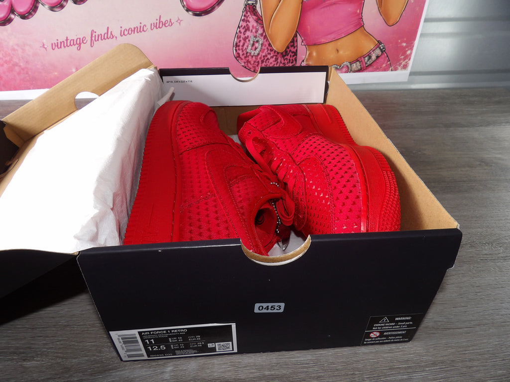 Nike Air Force 1 Retro – All University Red (Size Men's 11, Women's 12.5)