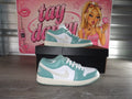 Nike Women's Air Jordan 1 Low – White Lt Orewood Brown Cannon (Size US 10.5)