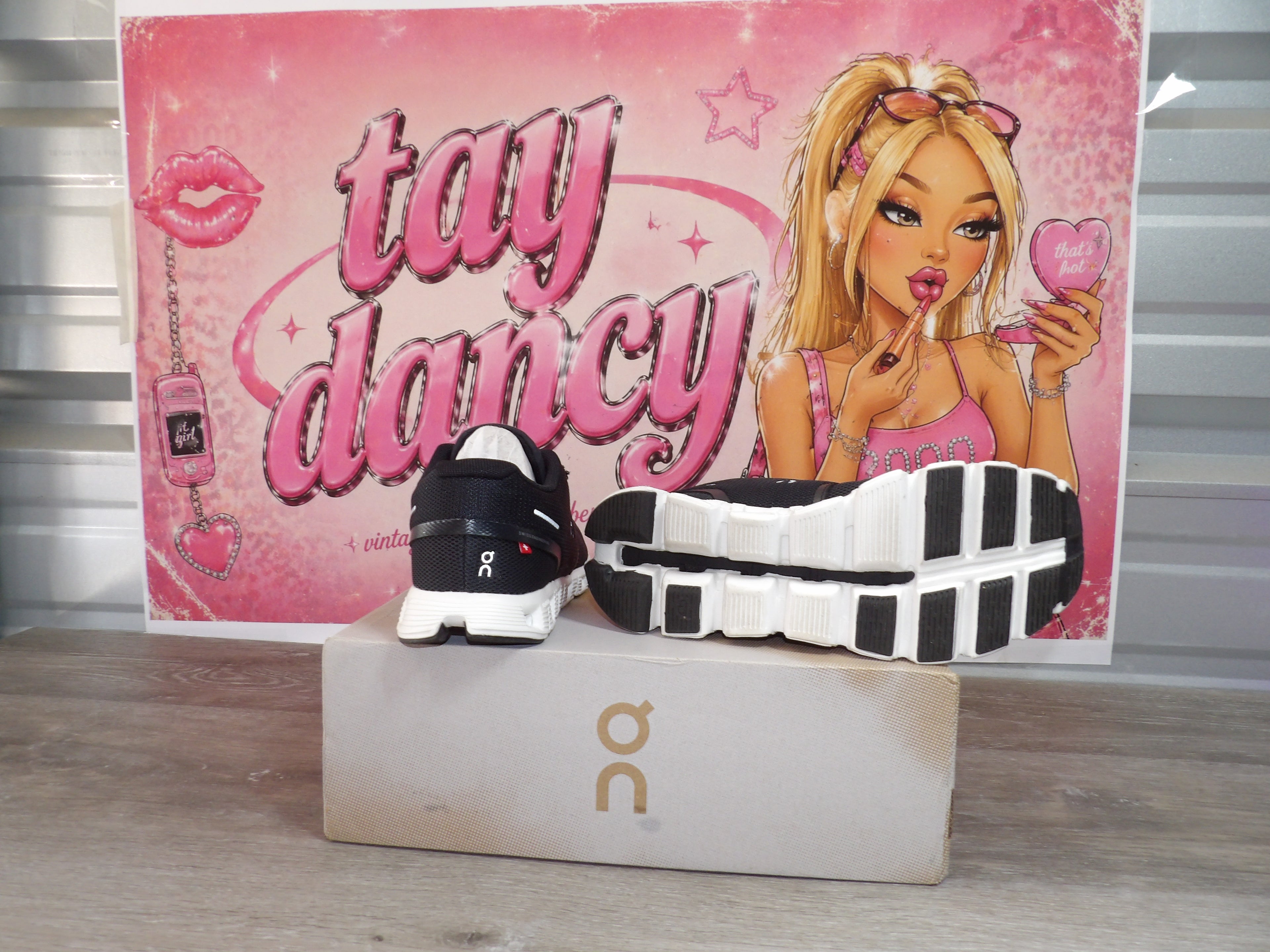 OnCloud Cloud 5 – Black/White (Size US 8)