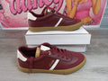 Guess Loui Lace-Up Sneakers – Dark Red (Size US 10)