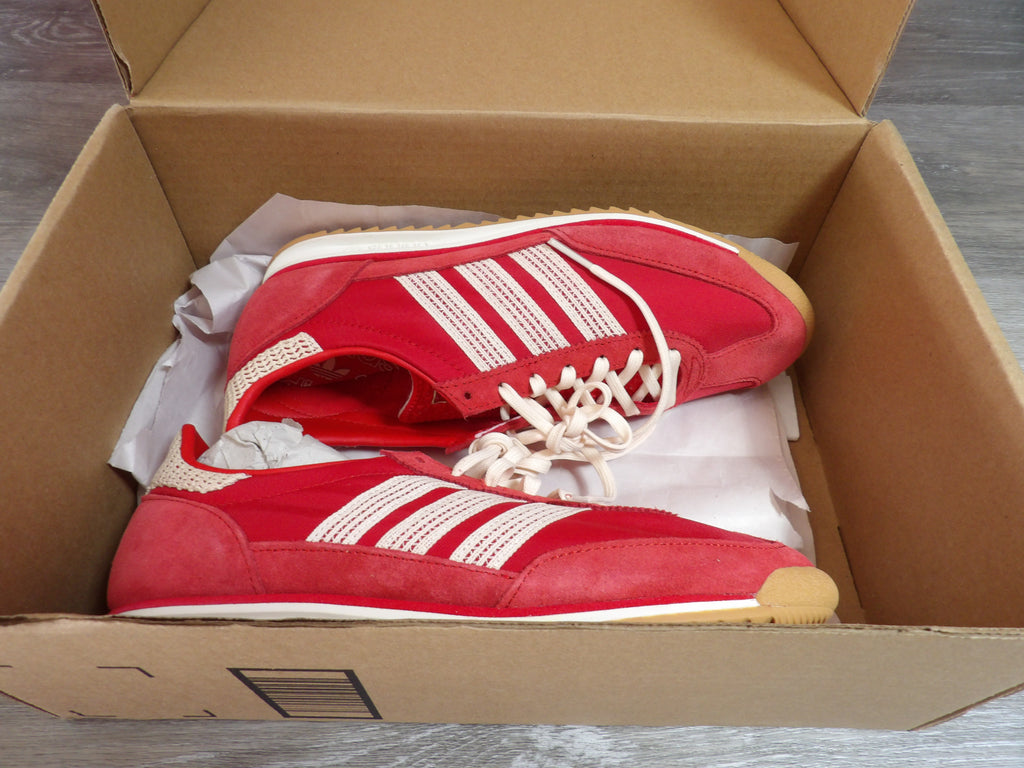 Adidas Originals SL 72 OG Sneakers – Vibrant Red (Size US 8)
