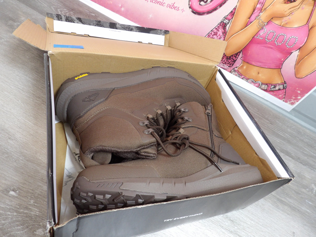 Nortiv8 Men's Military Tactical Boots – Brown (Size US 12)