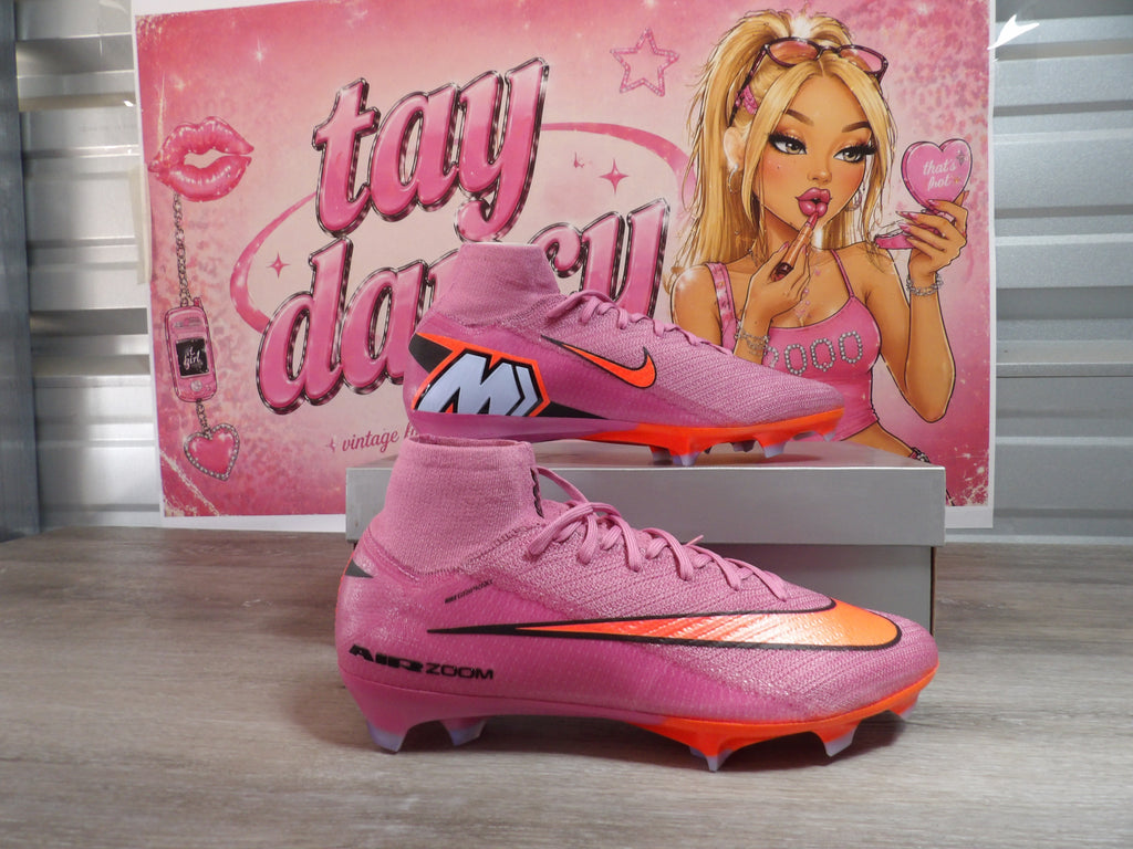 Nike Mercurial Superfly 10 Elite FG Soccer Cleats – Magic Flamingo/Black (Size Men's 9, Women's 10.5)