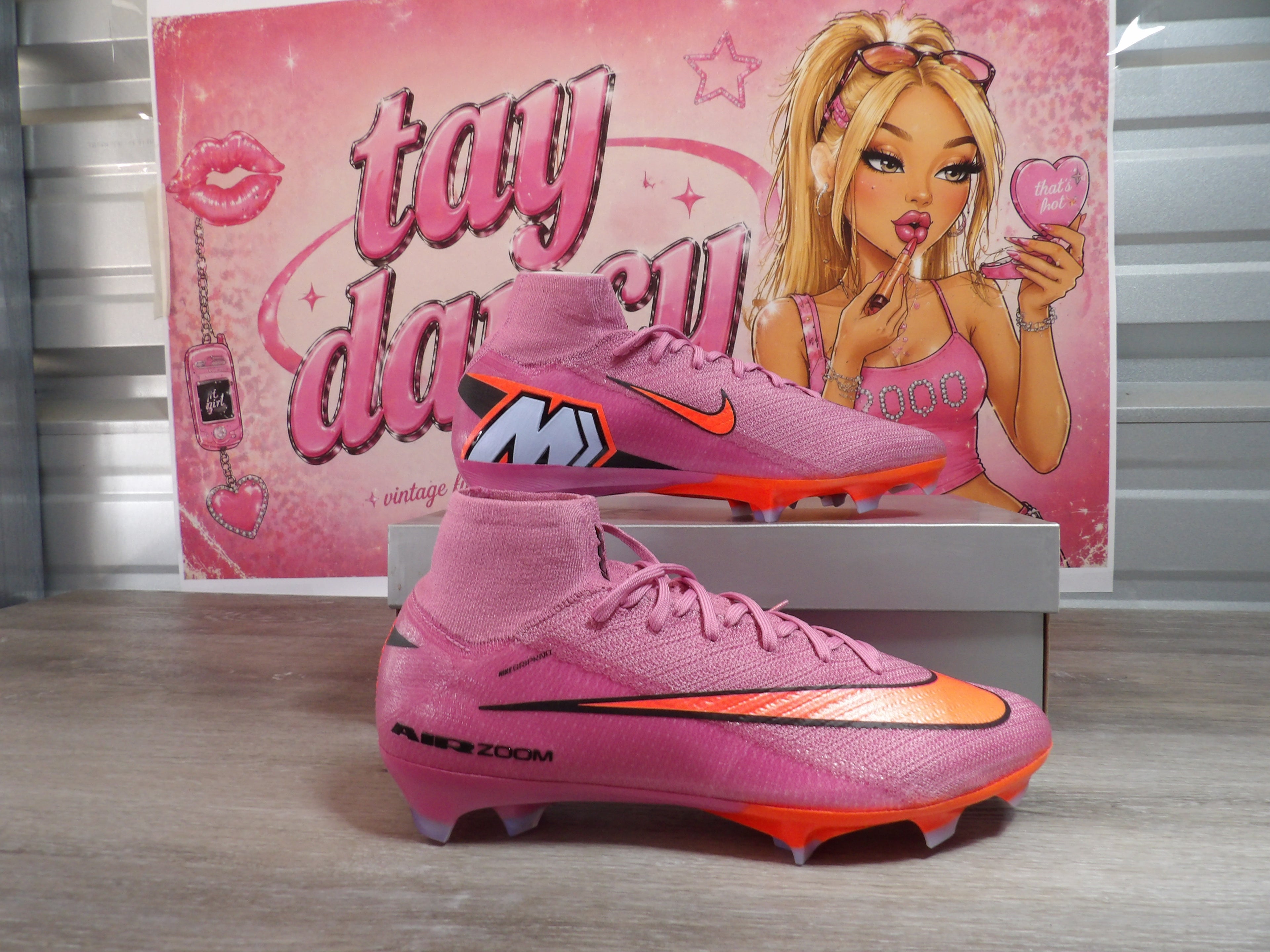 Nike Mercurial Superfly 10 Elite FG Soccer Cleats – Magic Flamingo/Black (Size Men's 9, Women's 10.5)