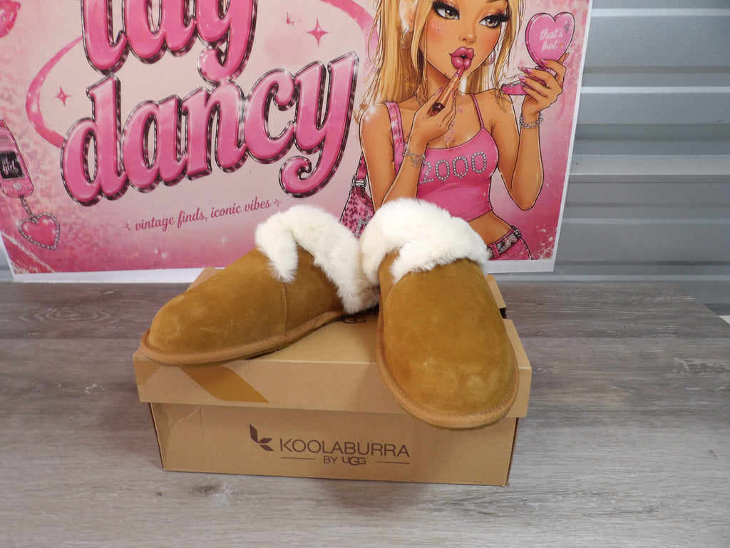 Koolaburra by UGG Women's Milo Slippers – Chesnut (Size US 9)