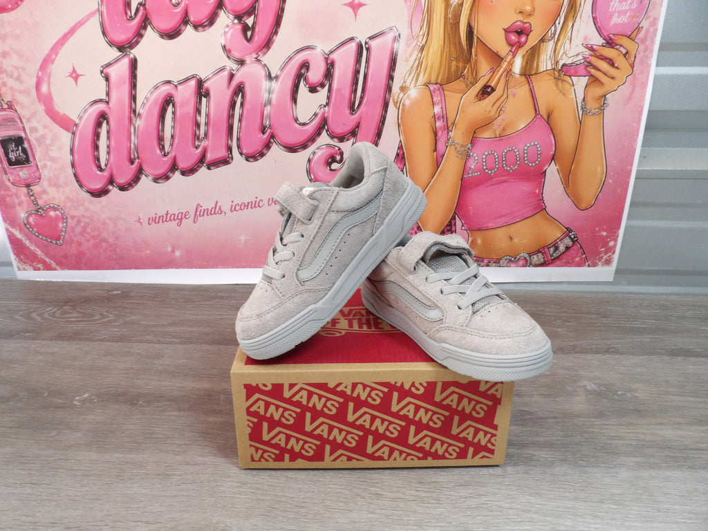 Vans Hylane V Suede Shoes – Grey (Size 10T)