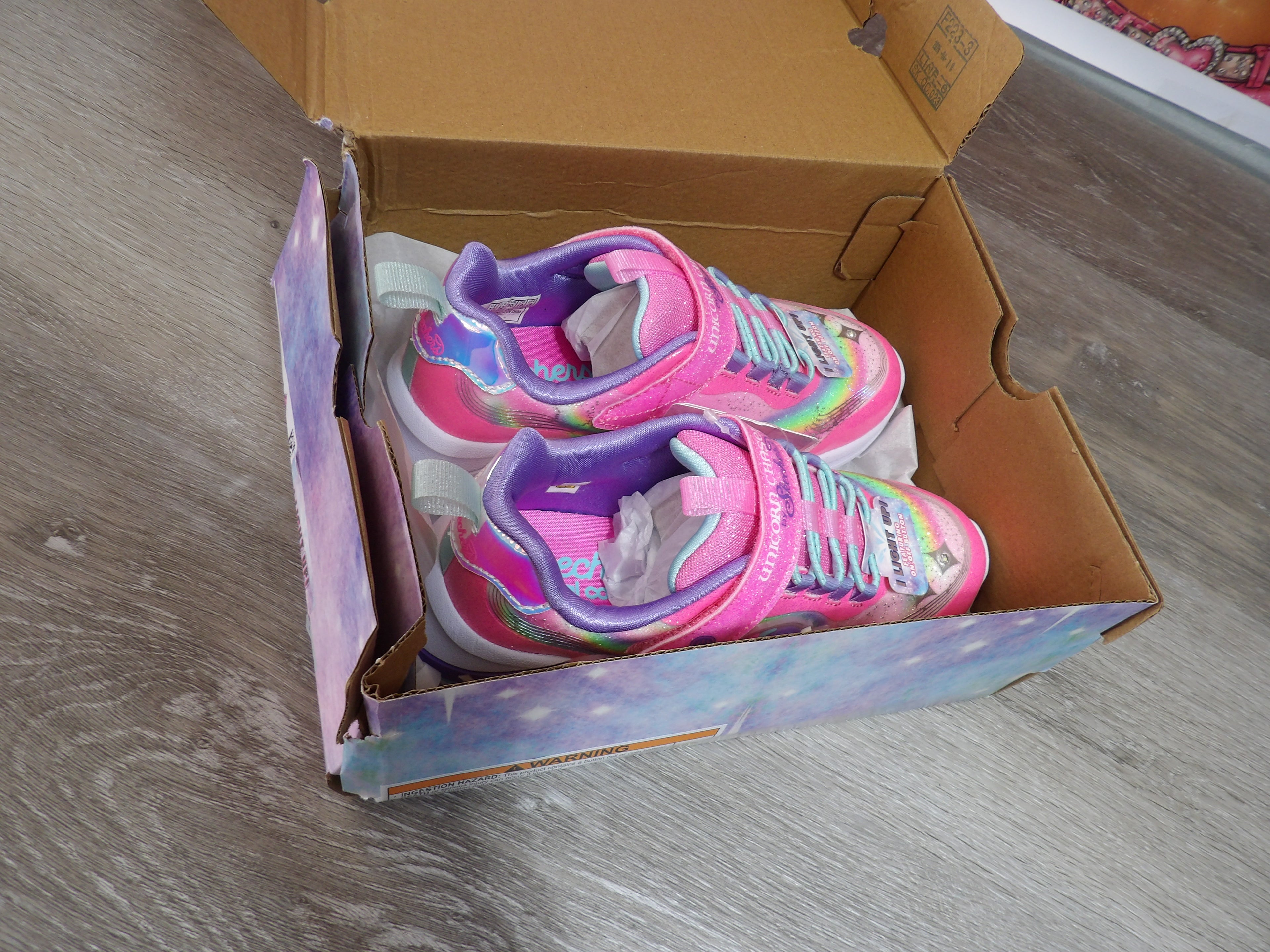 Skechers Magical Collection Children's Shoes – Pink (Size 13K)