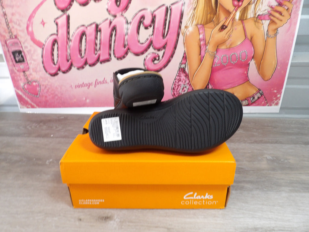 Clarks Women's Laurieann Luc Slip-On Mules – Black (Size US 6.5)