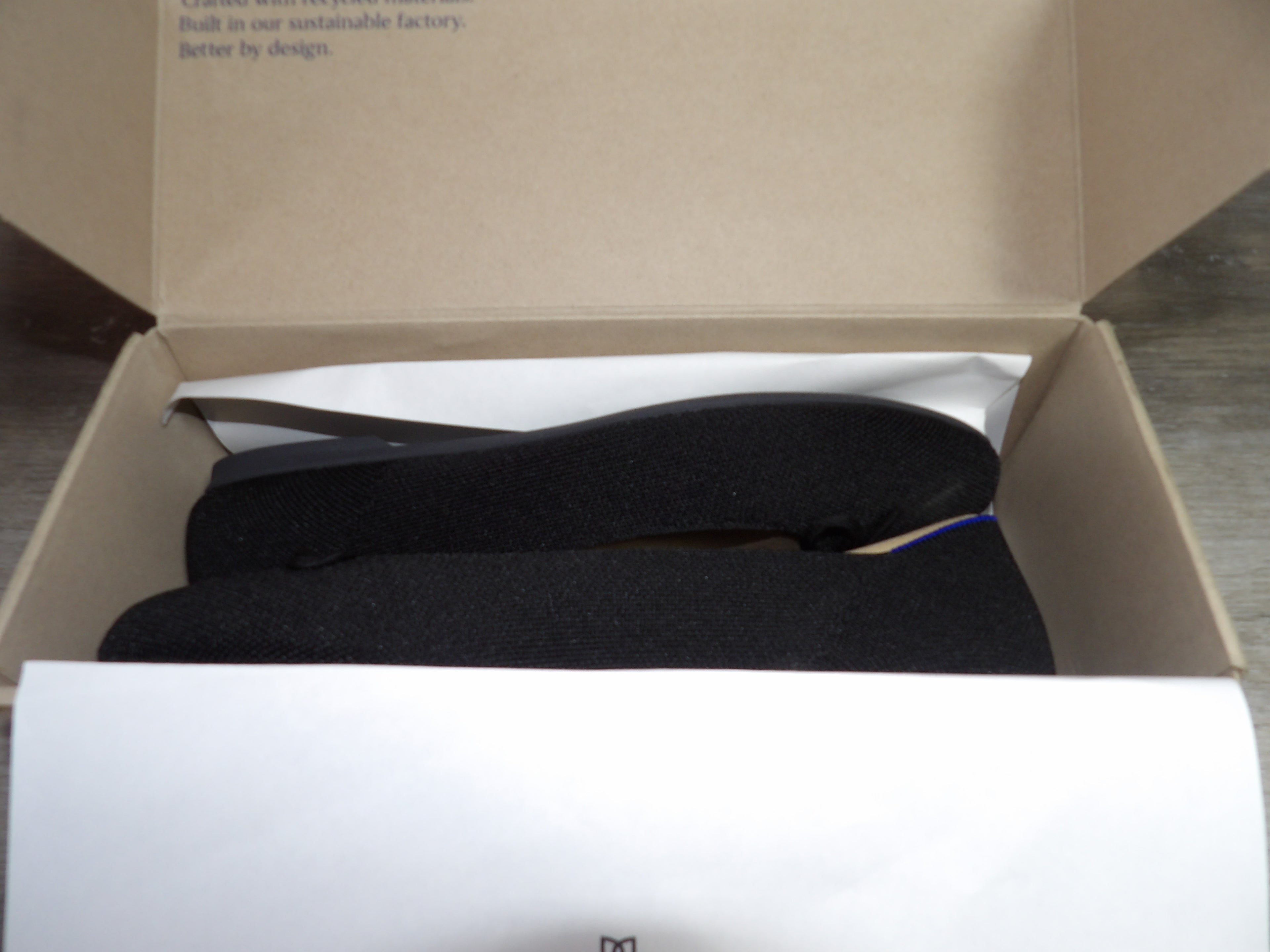 Rothy's Ballet Flat – Black (Size US 10)