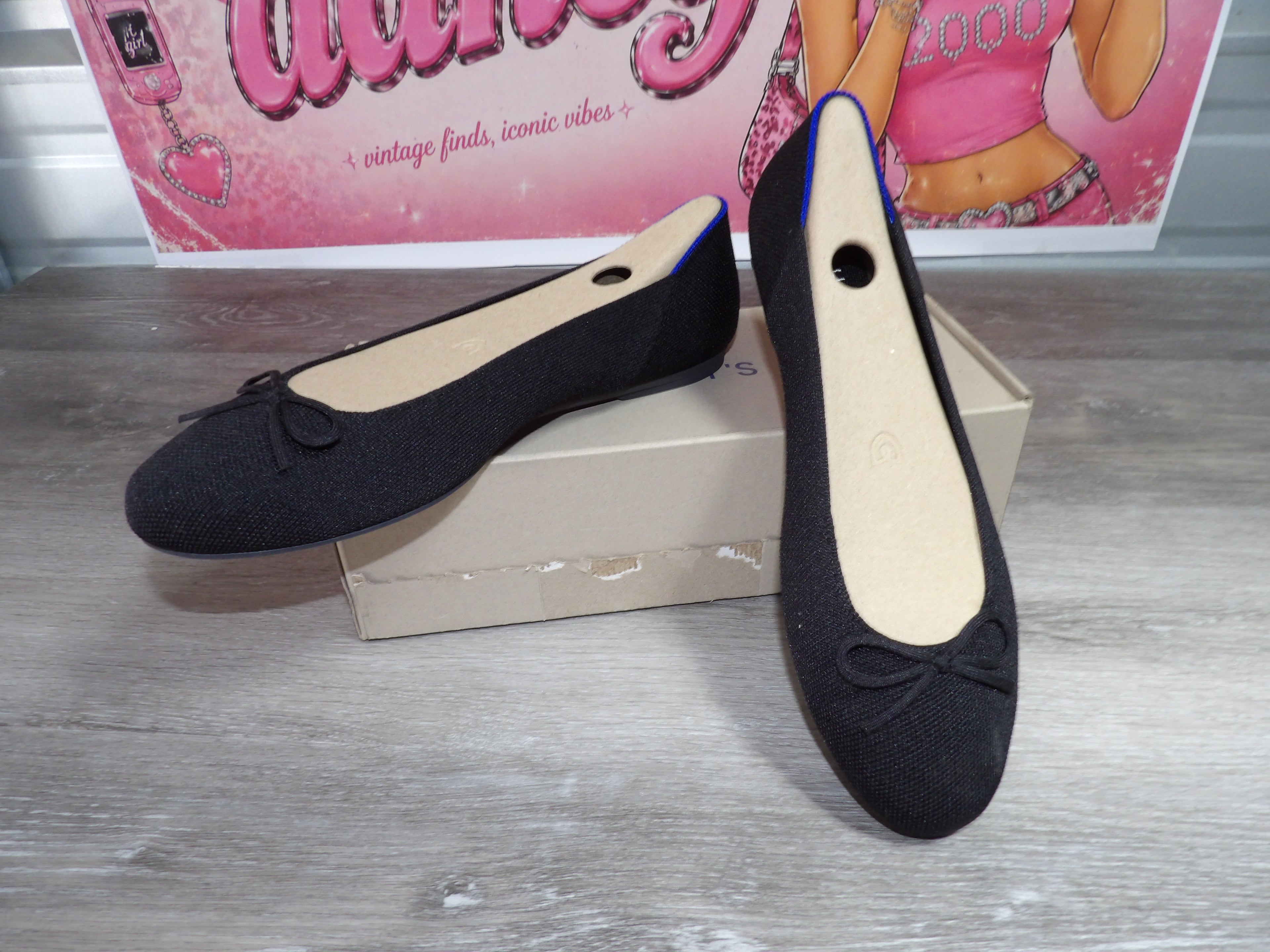 Rothy's Ballet Flat – Black (Size US 10)