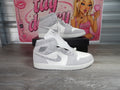 Nike Air Jordan 1 Mid SE – Grey/Smoke Grey (Size US 14)