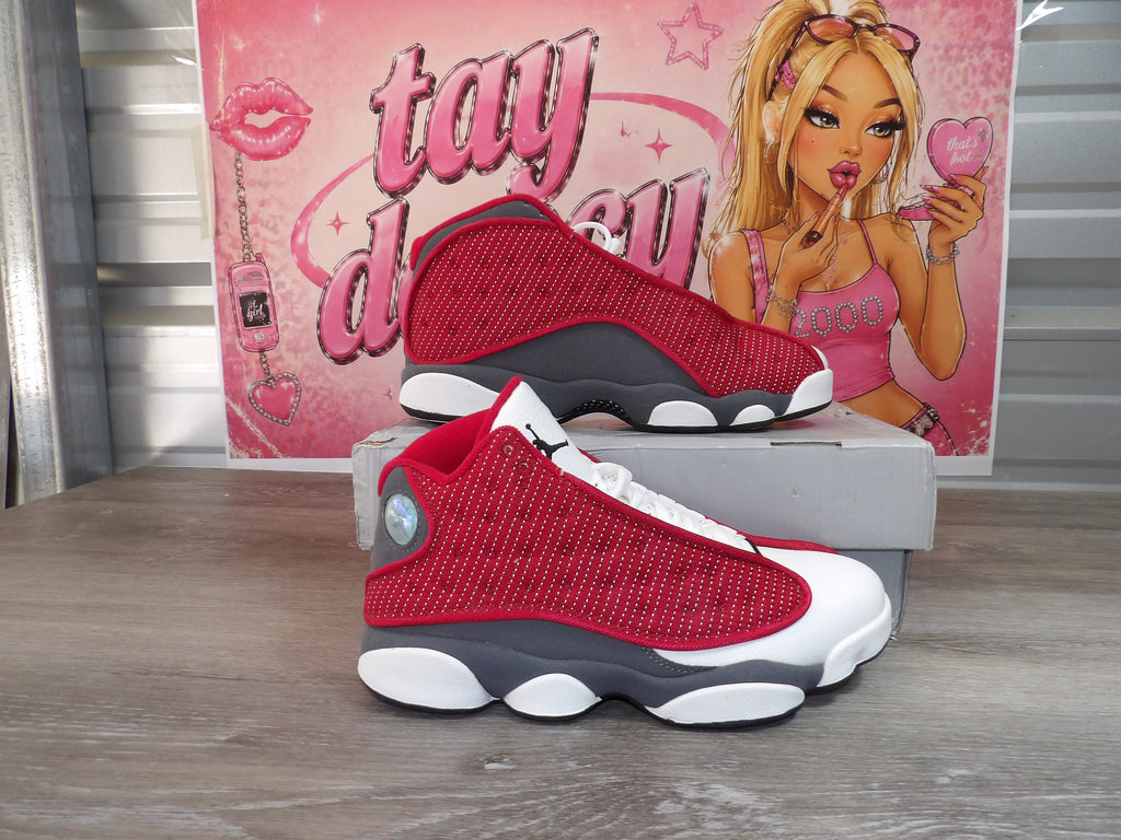 Nike Air Jordan 13 Retro Sneakers – Red (Size US 8)