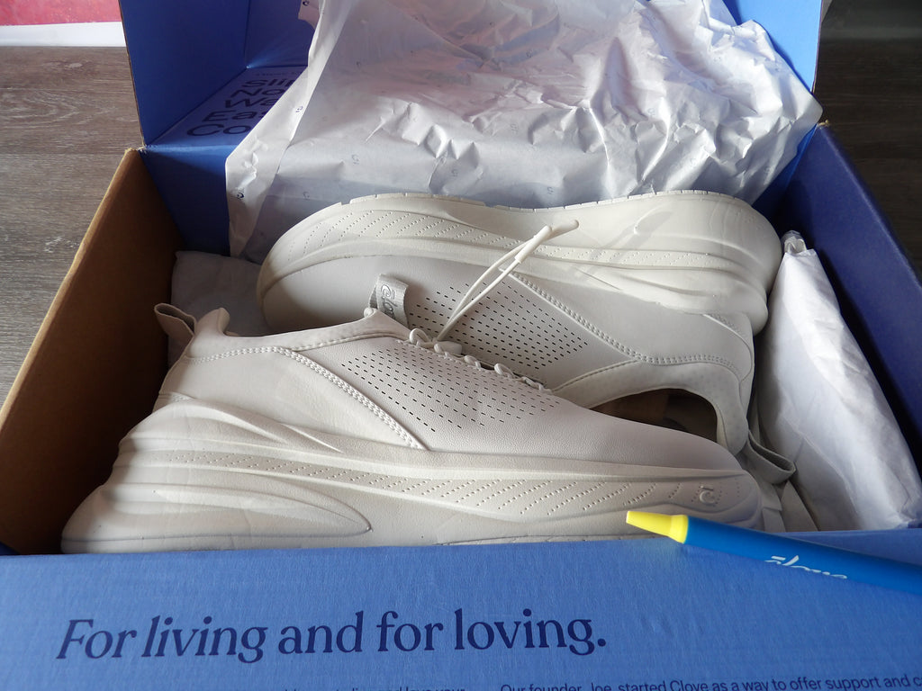 Clove Women's Forte Sneakers – Brilliant White (Size US 10)
