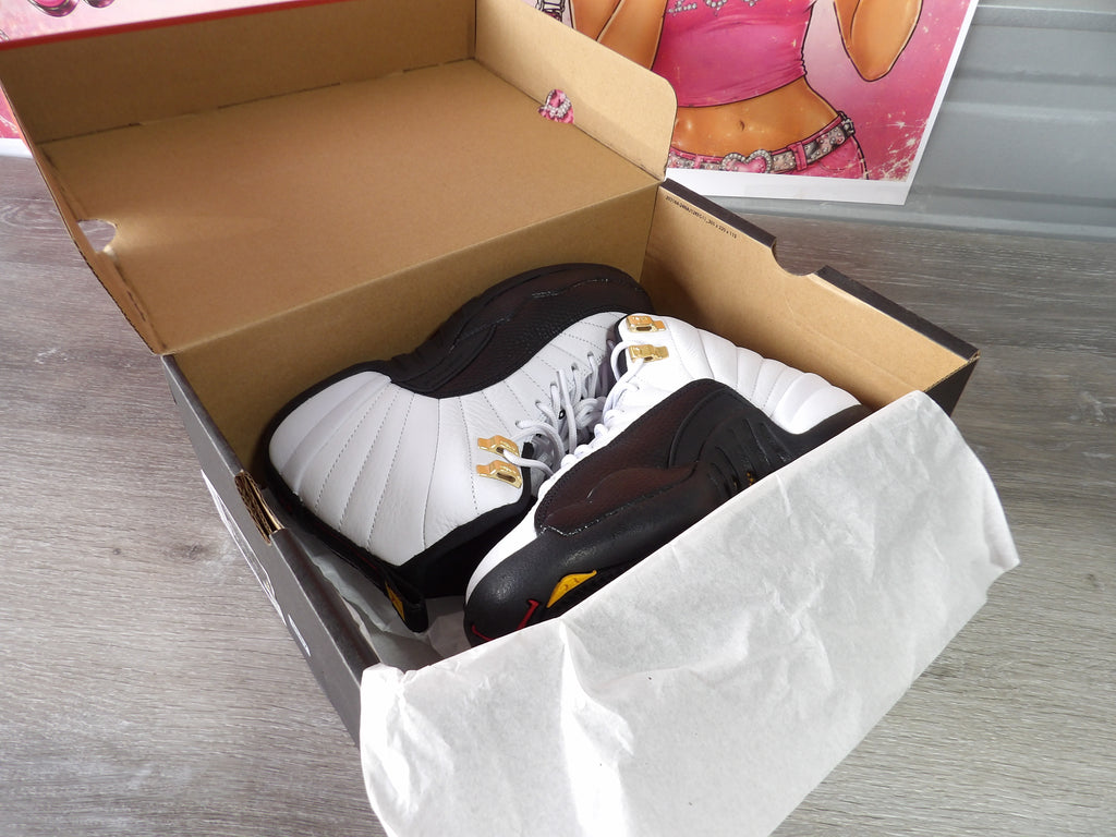 Nike Air Jordan 12 Retro (GS) – White/Black (Size US 5Y)