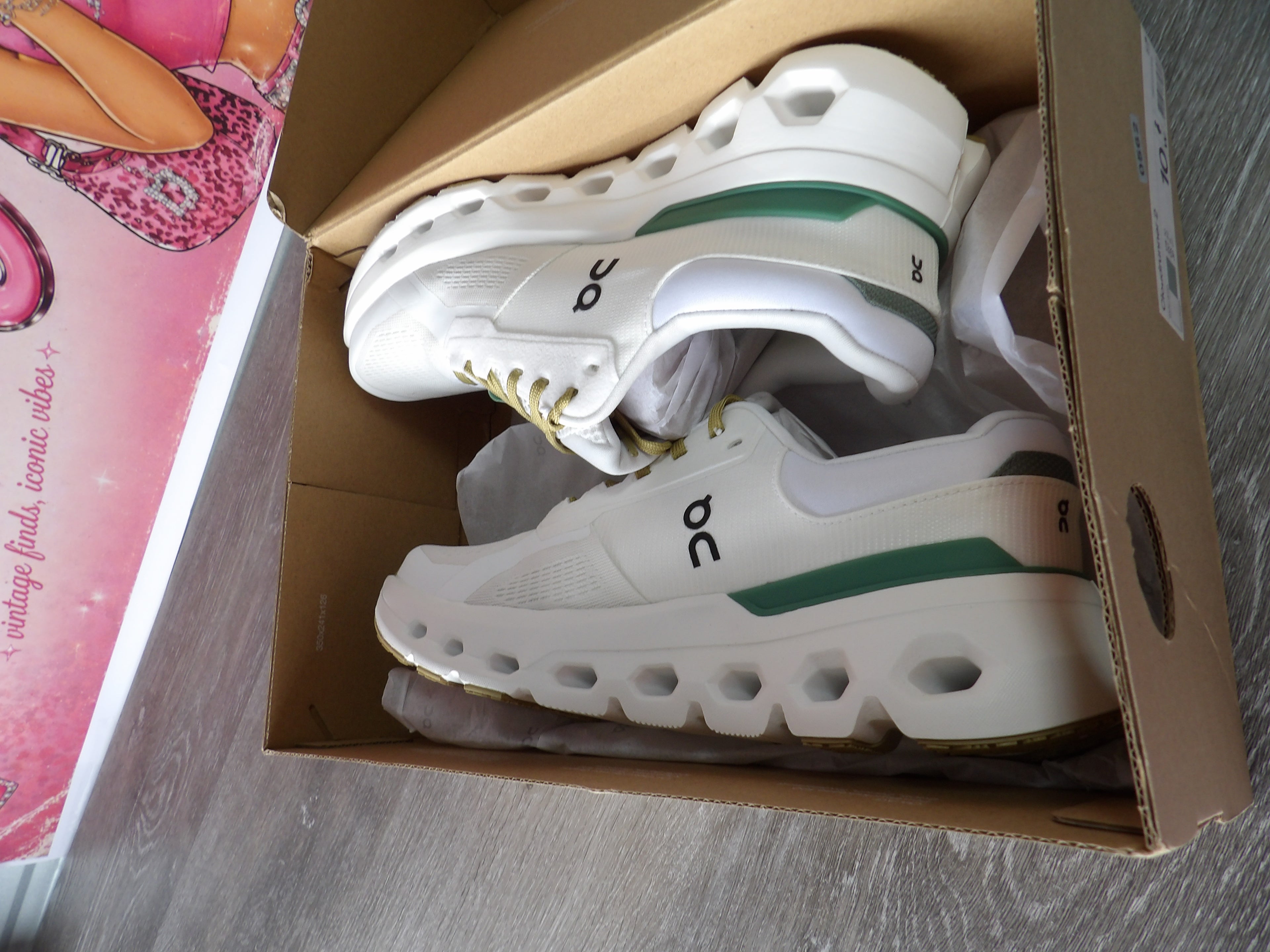 OnCloud Cloudrunner 2 – White/Green (Size US 10)