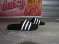 Adidas Classic Original Adilette Slides – Black/White (Size US 5)