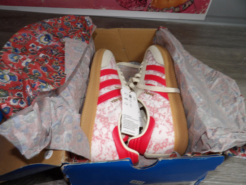 Adidas Samba OG x Liberty London Women's Sneakers – White/Cream (Size US 9)