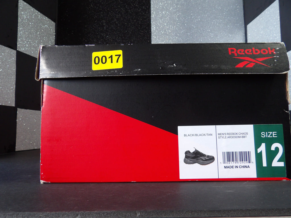 Reebok Chaos- Black (US 12M)