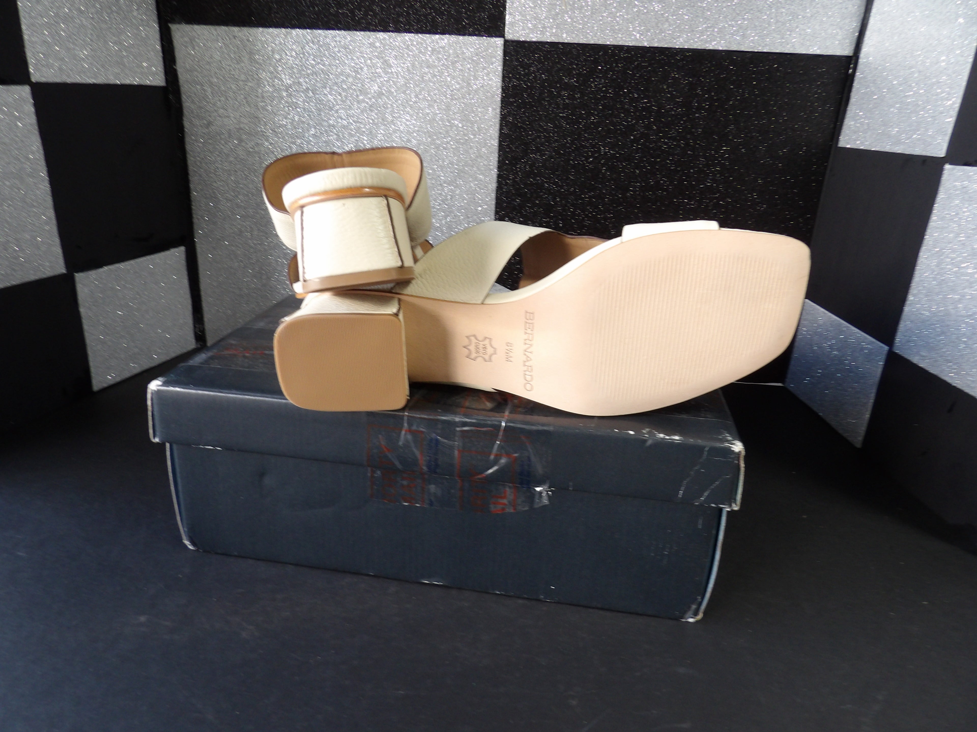Bernardo Jewel- Cream (US 8.5)