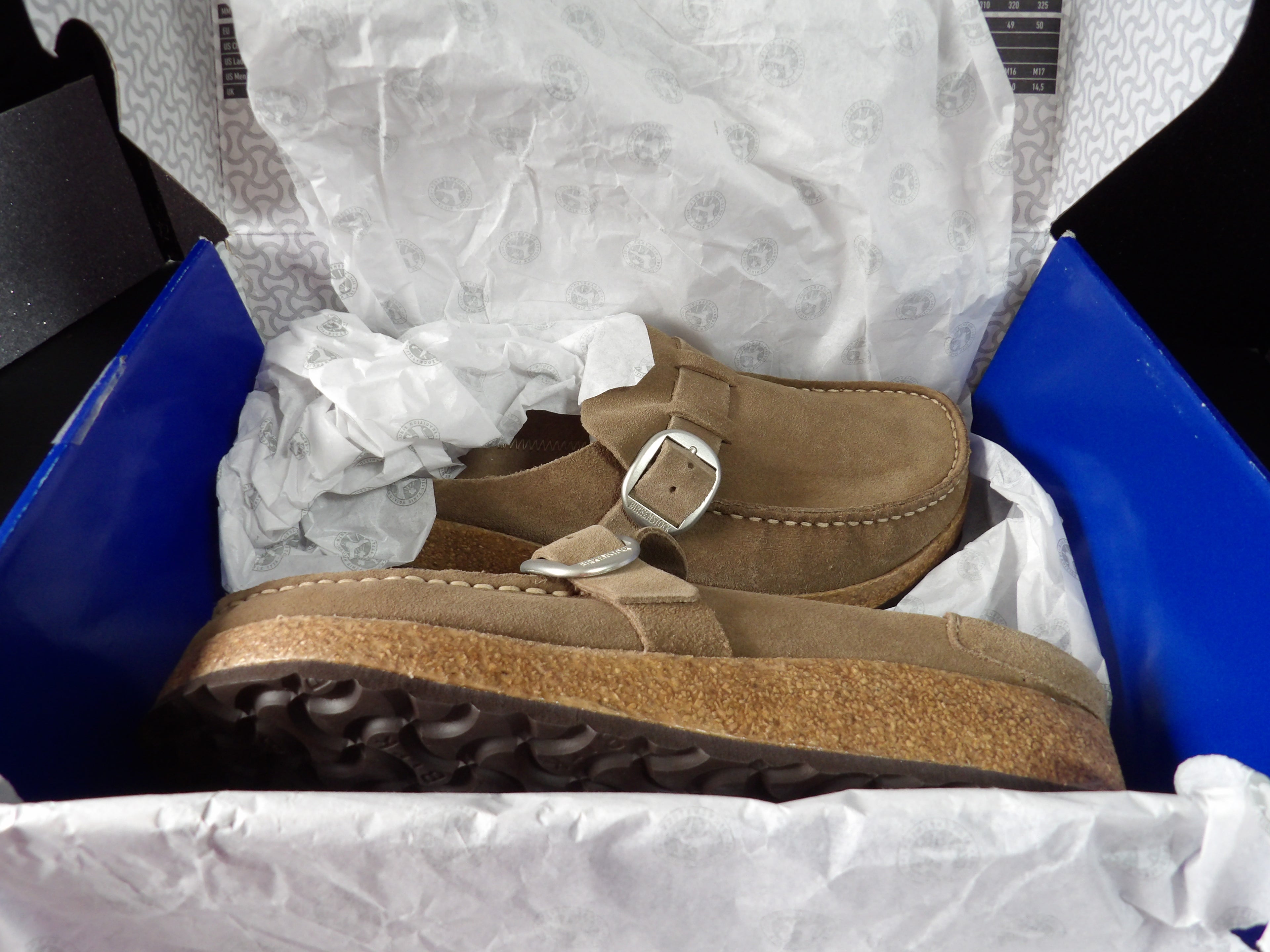 Birkenstock Buckley- Gray Taupe(US 8W 6M)