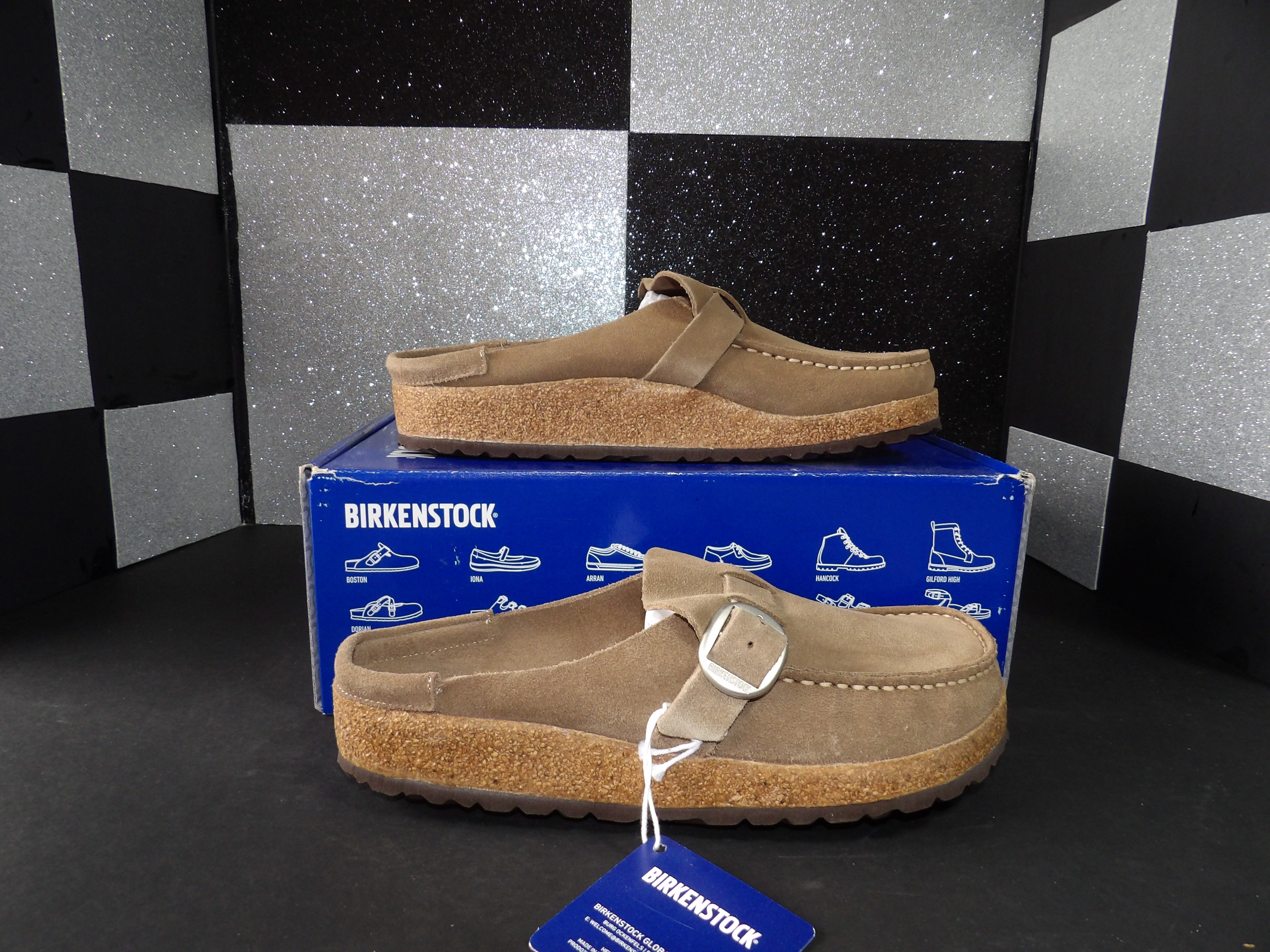 Birkenstock Buckley- Gray Taupe(US 8W 6M)