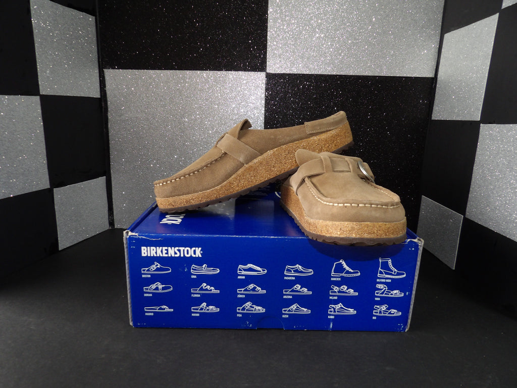 Birkenstock Buckley- Gray Taupe(US 8W 6M)