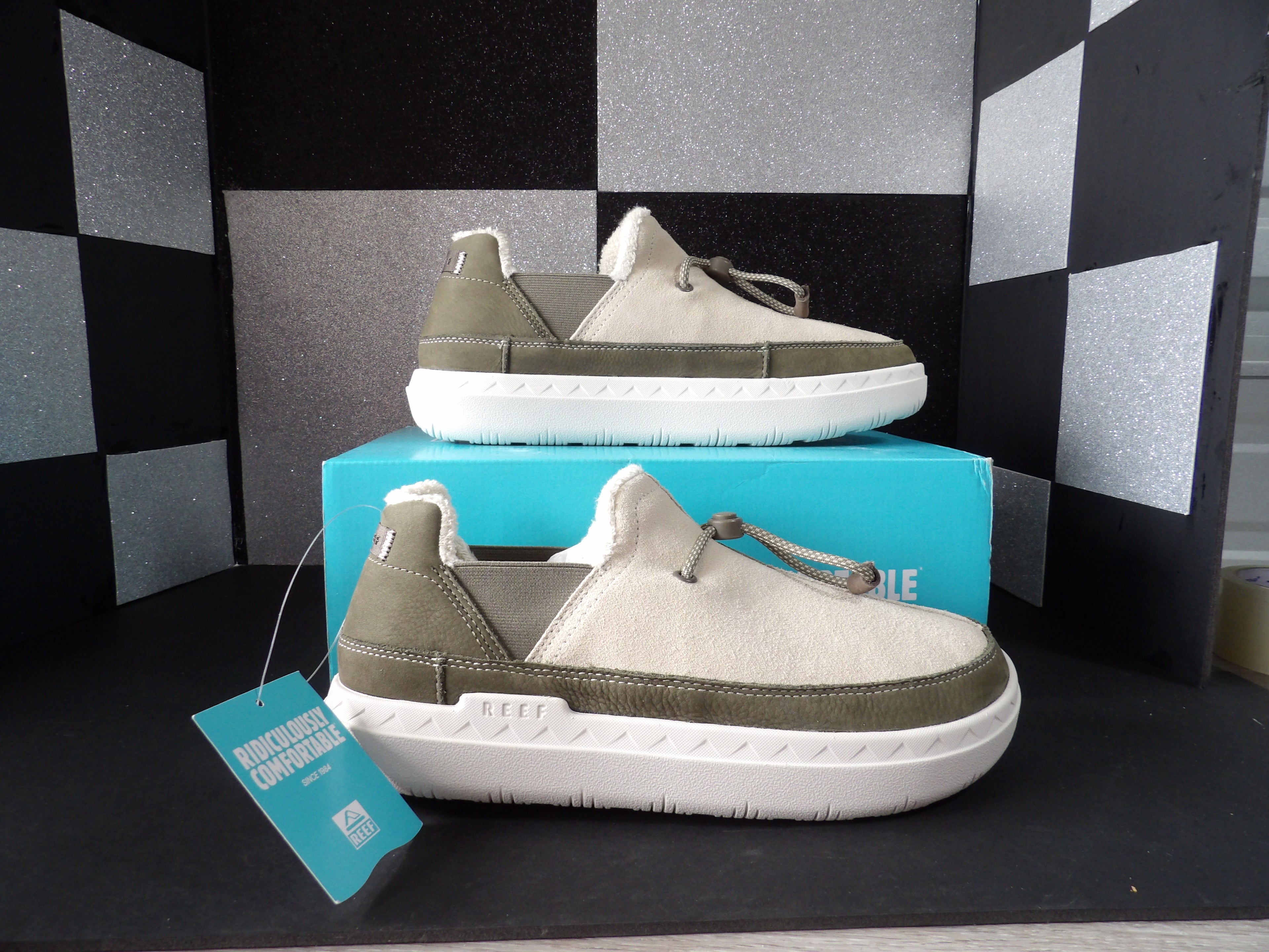 Reef Rambler- Green, Tan (US 9)