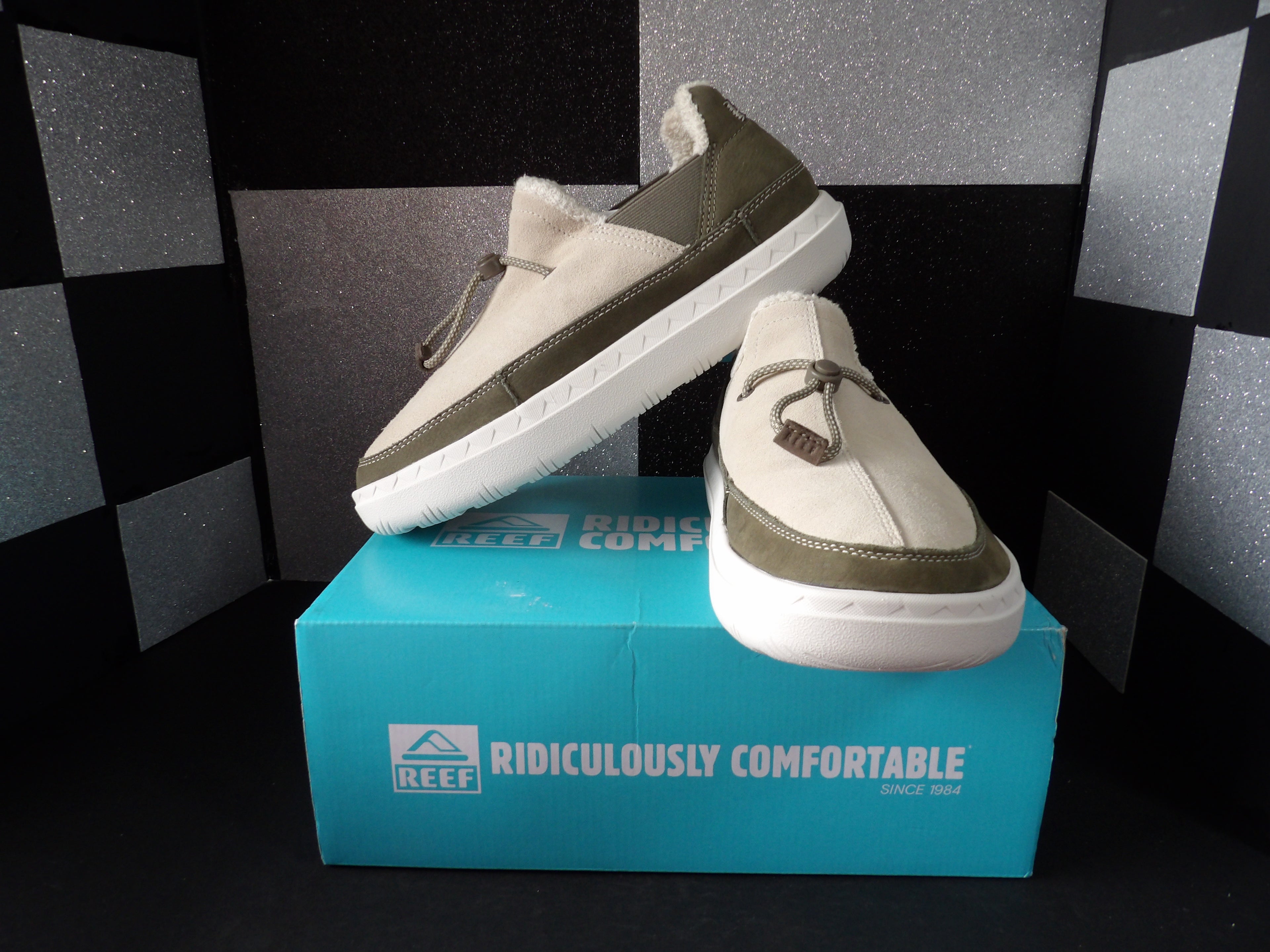 Reef Rambler- Green, Tan (US 9)