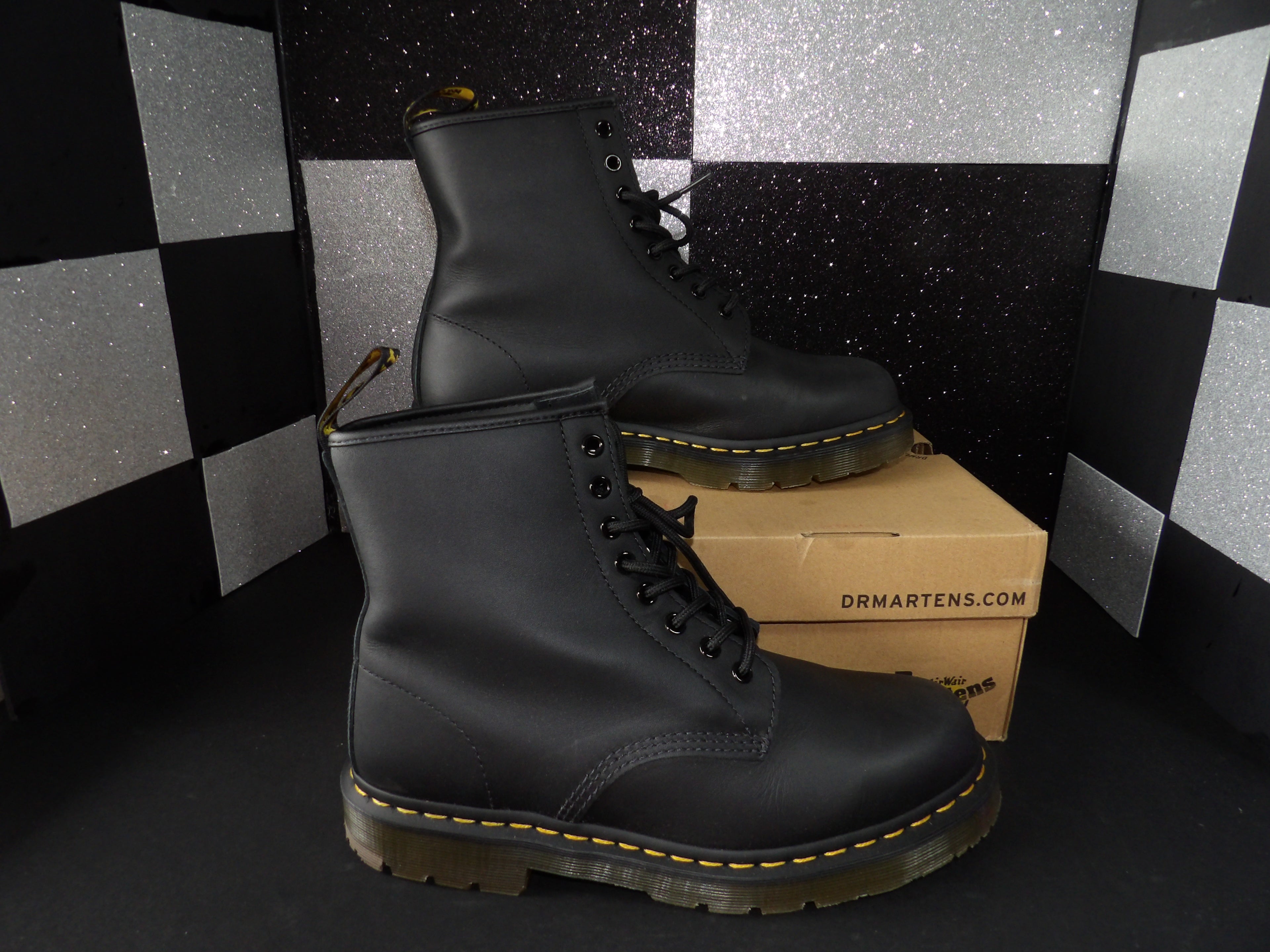 Dr. Martens 1460 Bex 8-Eye Boots- Black (US 10M 11.5W)