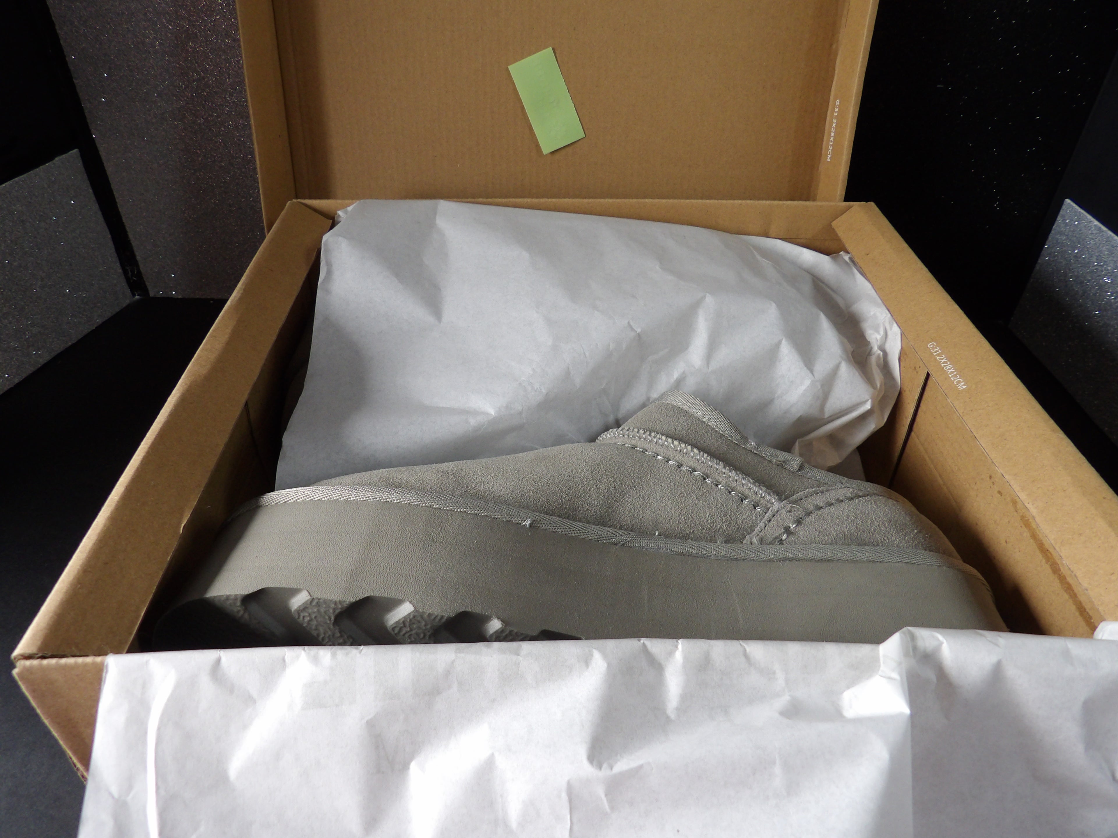 Cushionaire Luna Platform Mini Boots- Grey (US 8.5M 10W)