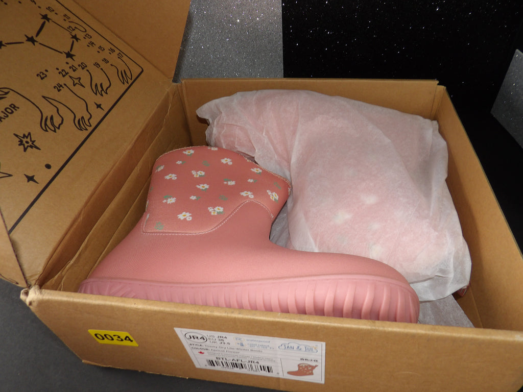 JAN & JUL Toasty-Dry Lite Winter Boots- Pink (US 4Y)