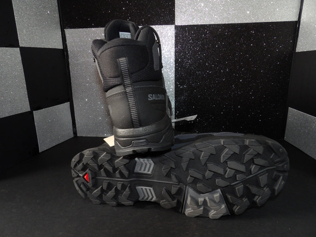 Salomon X Ultra 5 Mid Wide GTX - Black (Size US Men's 12 Extra Wide Width)