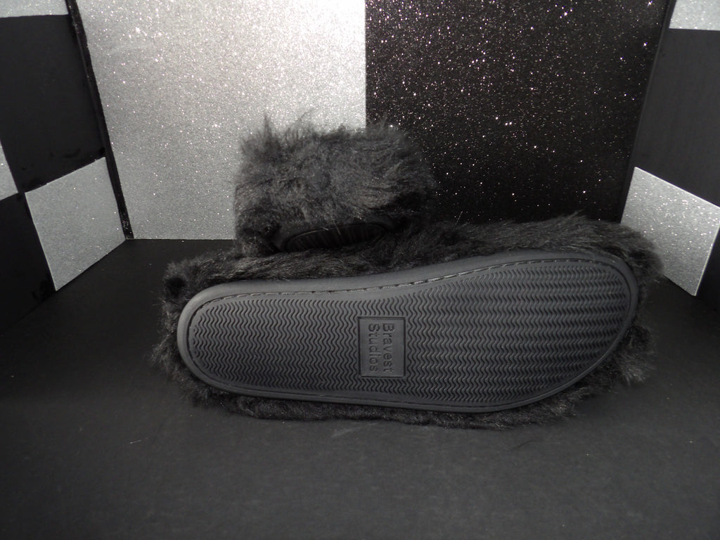 Bravest Studios Black Bear Claw Mules - Black (Size US Men's 15)