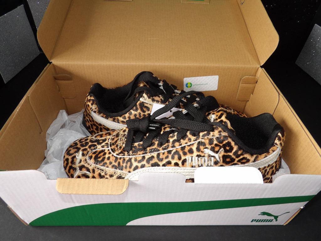 Puma Speedcat Leopard - (Size US Women's 6)