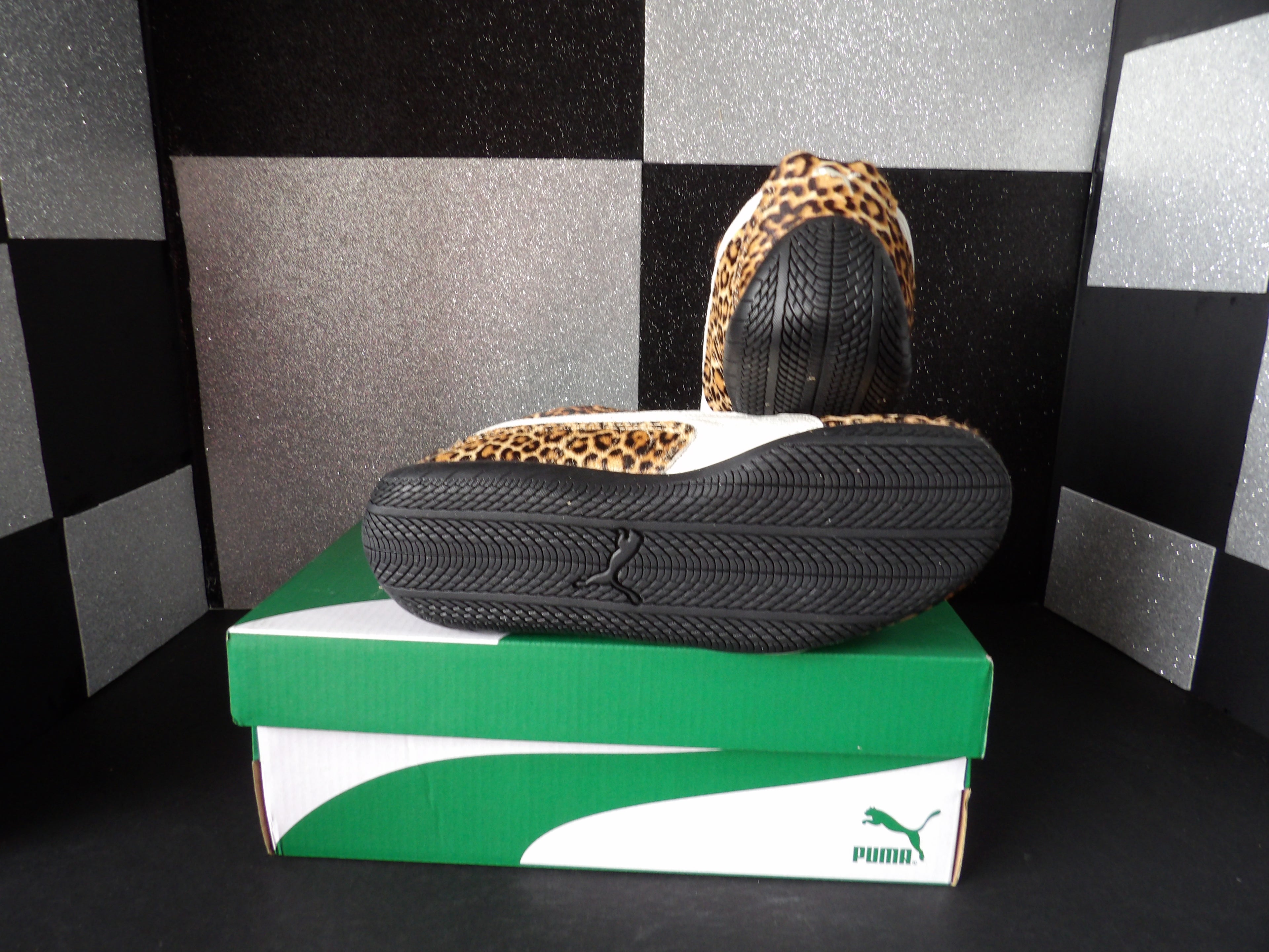 Puma Speedcat Leopard - (Size US Women's 6)