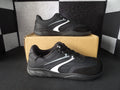 HOBIBEAR Wide Toe Walking Sneakers – Black/White (Size EU 40)